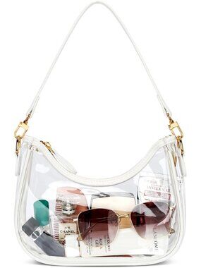 Women's White-T Cute HandBags Retro Hobo Shoulder Clutch Underarm Purse